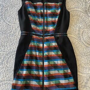 RACHEL Rachel Roy zip up geometric dress